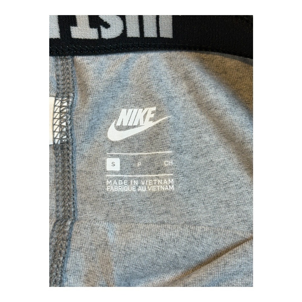 Nike Leg-A-See Legacy Just Do It Dry-Fit Leggings Gray Active Women Size Small - Picture 7 of 9